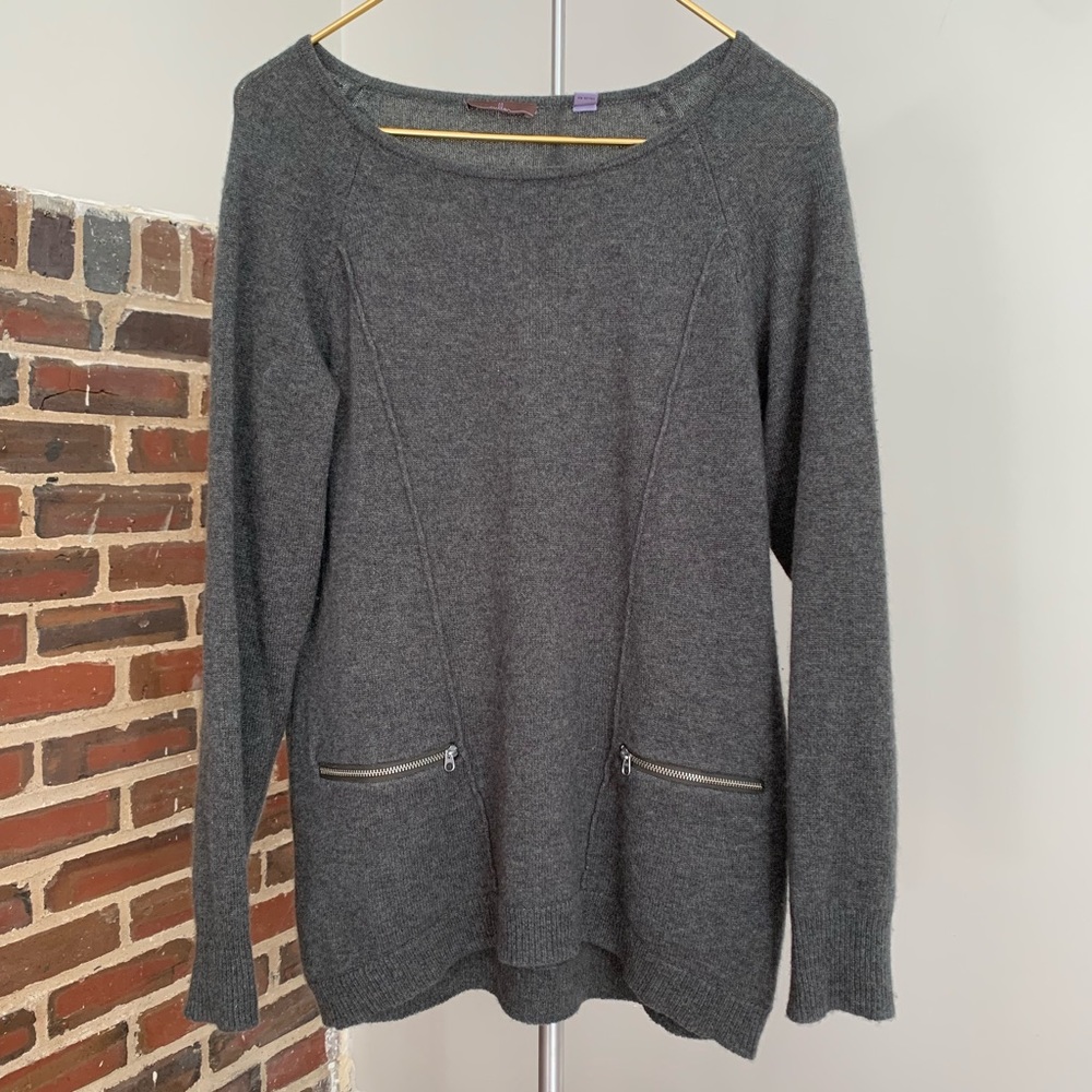 Cullen 100% Cashmere Lightweight Green Sweater